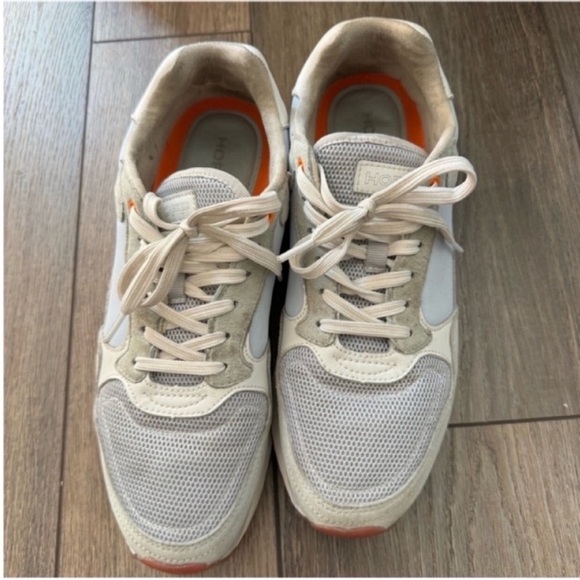 HOFF Women’s Light Blue and Orange Low Top Sneakers size 10 - Picture 1 of 10